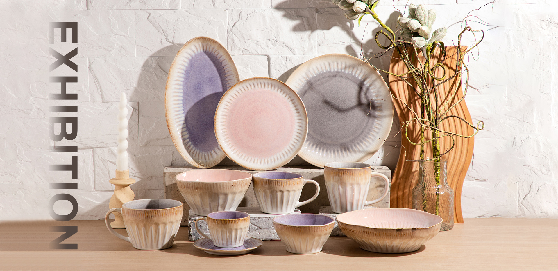 Tresun exhibition tableware display